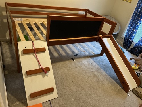 Twin size bed - with, and