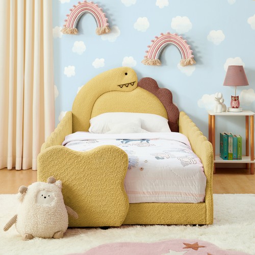 Dinosaur shaped kids bed - dinosaur-shaped,