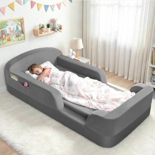 Toddler floor bed with - bed,