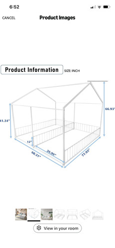 Twin size double - twin,