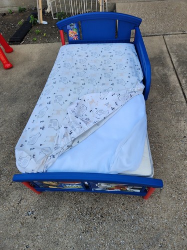 Bed frame and matress - and, kid