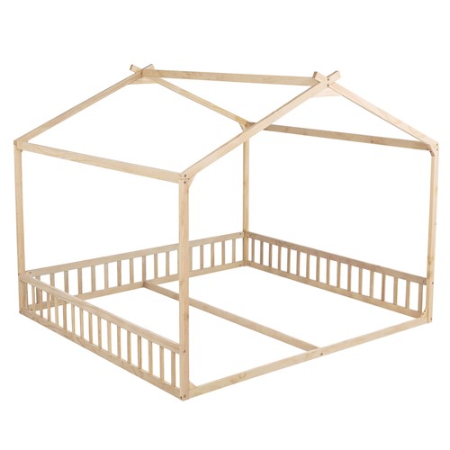 Double twin size house - double, house-shaped